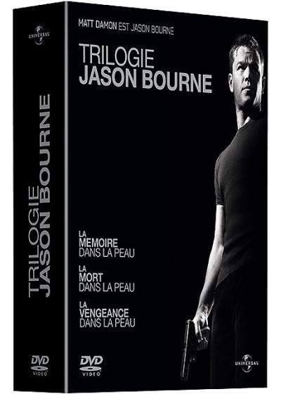 Jason Bourne - Coffret trilogie : La mémoire dans la peau + La mort dans la peau + La vengeance dans la peau - DVD