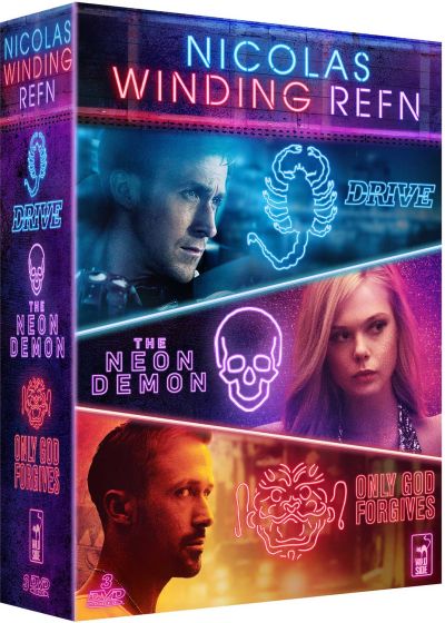 Nicolas Winding Refn : Drive + The Neon Demon + Only God Forgives (Pack) - DVD