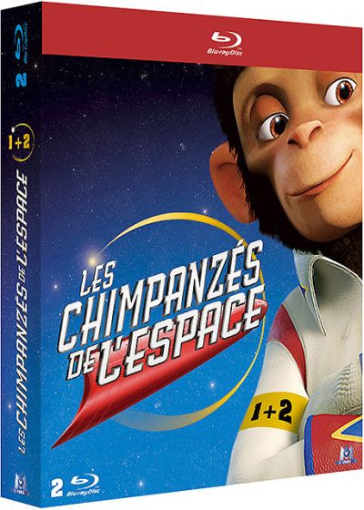 Les Chimpanzés de l'espace 1 + 2 (Pack) - Blu-ray
