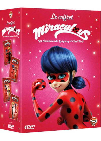 Miraculous, les aventures de LadyBug et Chat Noir - Volumes 7 à 10 - DVD