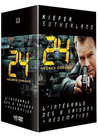 24 heures chrono - L'intégrale des 8 saisons + Redemption - DVD