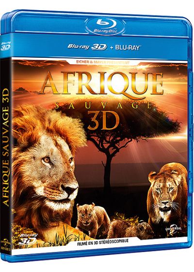 Afrique sauvage 3D (Blu-ray 3D) - Blu-ray 3D