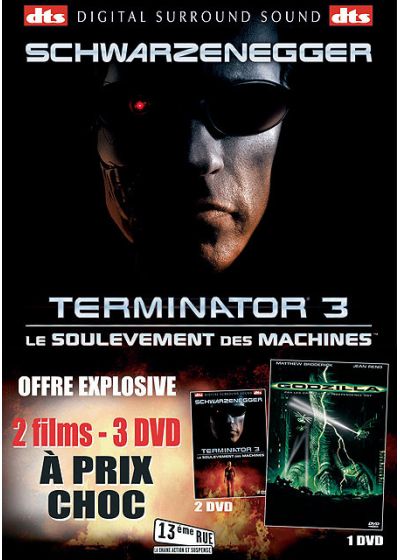 Terminator 3 - Le soulèvement des machines + Godzilla (Pack) - DVD