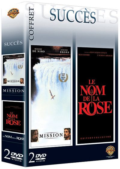 Coffret Succès - Mission + Le nom de la rose - DVD