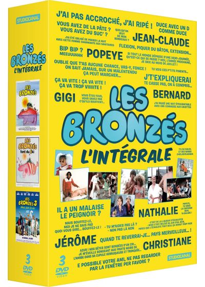 Les Bronzés - L'intégrale (Pack) - DVD