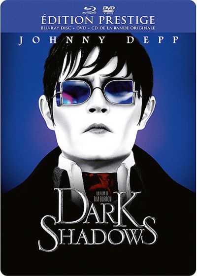 Dark Shadows (Édition Prestige boîtier SteelBook - Combo Blu-ray + DVD + Copie Digitale) - Blu-ray