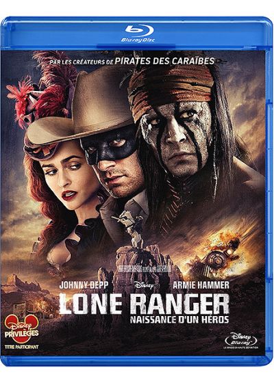 Lone Ranger - Naissance d'un héros - Blu-ray