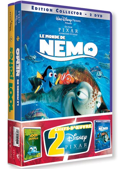 Le Monde de Némo + 1001 pattes (Pack) - DVD