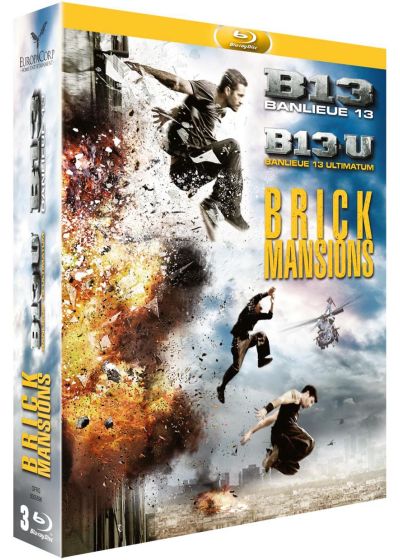 Brick Mansions + Banlieue 13 + Banlieue 13 : Ultimatum - Blu-ray