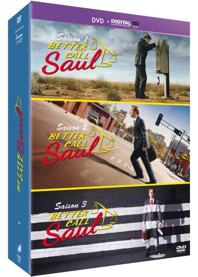 Better Call Saul - Saisons 1 à 3 (DVD + Copie digitale) - DVD