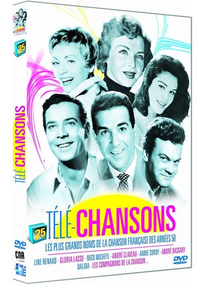 Télé-chansons : les plus grands noms de la chanson française des années 50 - Vol. 1 - DVD