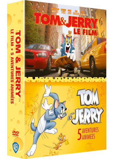 Tom et Jerry - Le Film + 5 aventures animées (Pack) - DVD