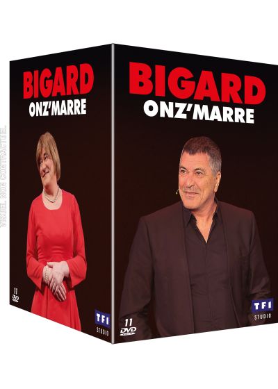 Bigard - Onz'marre - 30 ans de carrière - Coffret 11 DVD (Pack) - DVD