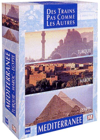 Des trains pas comme les autres - Coffret Méditerranée - Turquie, Maroc, Egypte - DVD