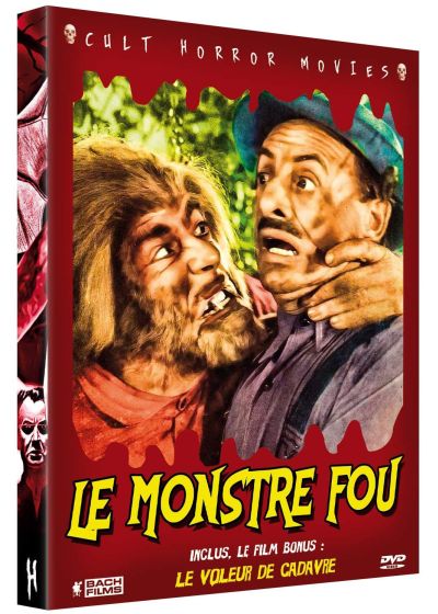 Le Monstre fou + Le voleur de cadavres (Pack) - DVD