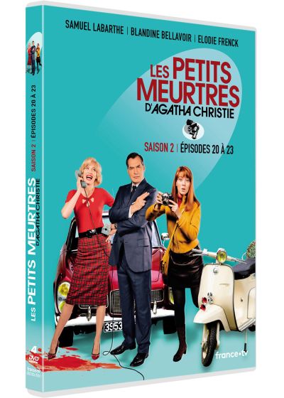 Les Petits meurtres d'Agatha Christie - Saison 2 - Épisodes 20 à 23 - DVD