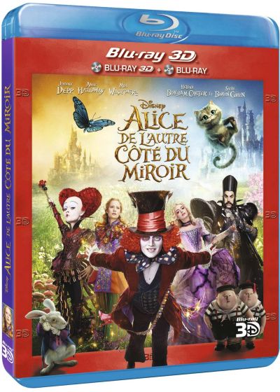 Alice de l'autre côté du miroir (Blu-ray 3D + Blu-ray 2D) - Blu-ray 3D