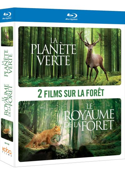 2 films sur la forêt : La planète verte + Le royaume de la forêt (Pack) - Blu-ray