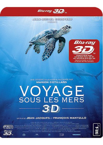 Voyage sous les mers 3D (Blu-ray 3D) - Blu-ray 3D