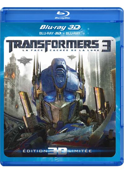 Transformers 3 : La Face cachée de la Lune (Blu-ray 3D + Blu-ray 2D) - Blu-ray 3D