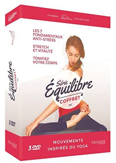Série Equilibre : Les 7 fondamentaux anti-stress + Stretch  et vitalité + Tonifiez vote corps (Pack) - DVD