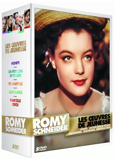 Romy Schneider : Les oeuvres de jeunesse : Monptit + Un petit coin de paradis + Feu d'artifice + Lilas blancs + Mam'zelle Cricri (Pack) - DVD