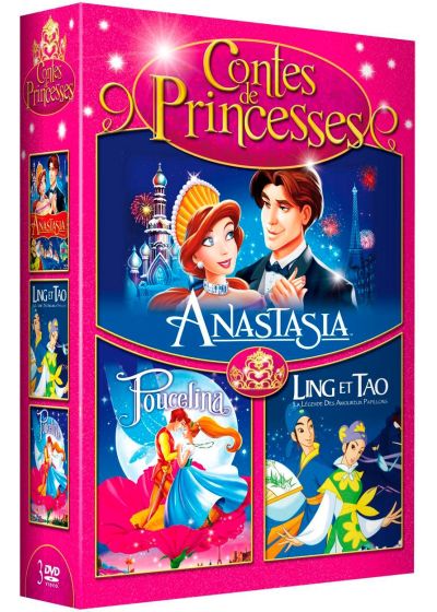 Contes de princesses - Coffret 3 DVD (Pack) - DVD