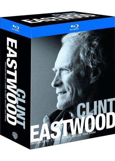 Clint Eastwood - Coffret : American Sniper + Gran Torino + J. Edgar + Invictus + Au-delà (Pack) - Blu-ray