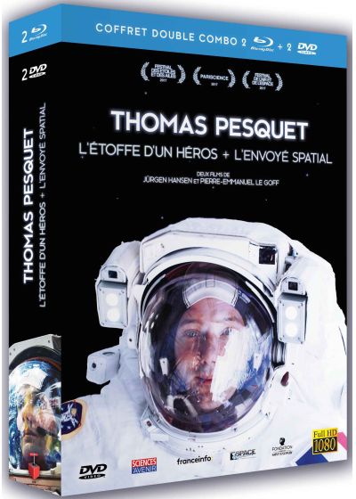Thomas Pesquet : L'étoffe d'un héros + L'envoyé spatial (Combo Blu-ray + DVD) - Blu-ray