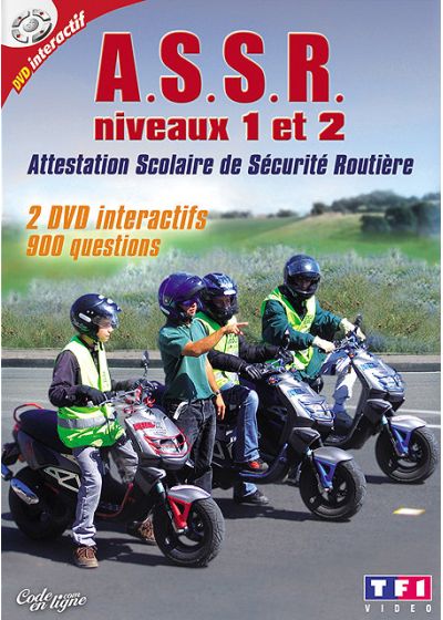 L'Attestation scolaire de sécurité routière - Niveau 1 et 2 - DVD
