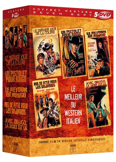 Coffret Western : Le meilleur du western italien - Vol. 1 (5 DVD) - DVD