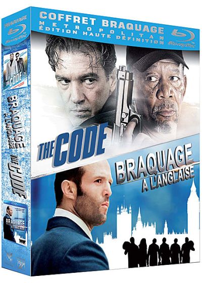 Coffret Braquage : Braquage à l'anglaise + The Code (Pack) - Blu-ray
