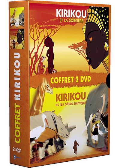 Coffret Kirikou - Kirikou et la sorcière + Kirikou et les bêtes sauvages - DVD