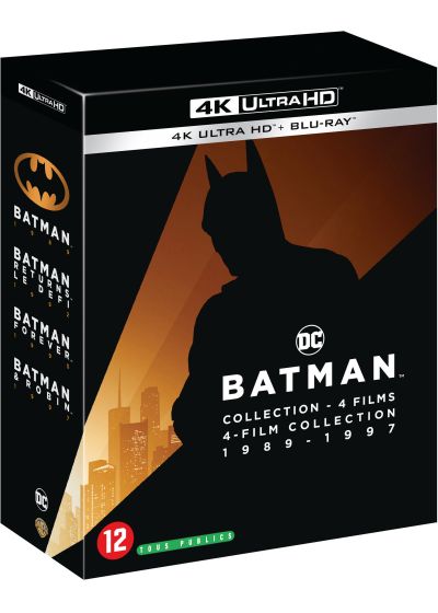 Batman - 4 films collection 1989-1997 (4K Ultra HD + Blu-ray) - 4K UHD