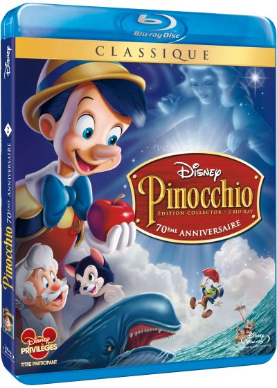 Pinocchio (Édition 70ème Anniversaire) - Blu-ray
