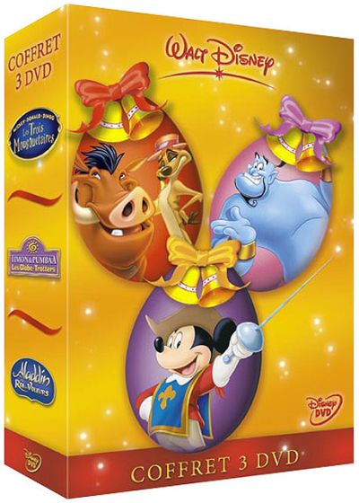 Aladdin et le roi des voleurs + Timon & Pumba - Les globe-trotters + Mickey.Donald.Dingo - Les Trois Mousquetaires (Pack) - DVD