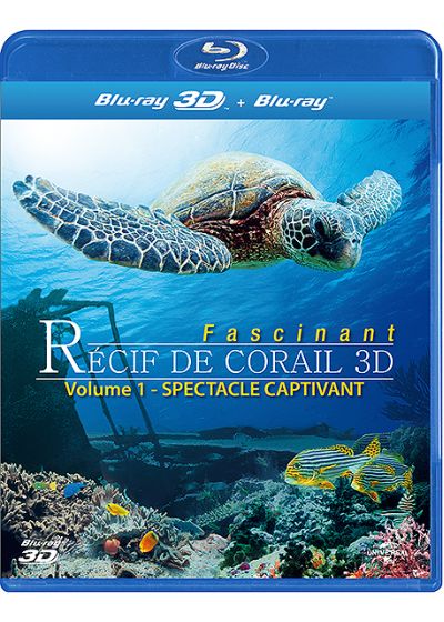 Fascinant récif de corail 3D - Volume 1 - Spectacle captivant (Blu-ray 3D) - Blu-ray 3D