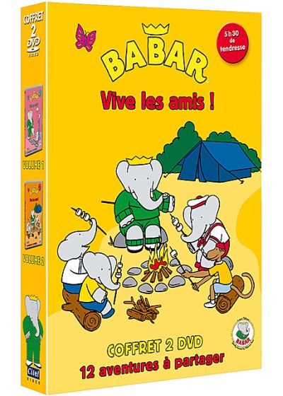 Babar - Vive les amis ! - Vol. 1 + 2 (Pack) - DVD