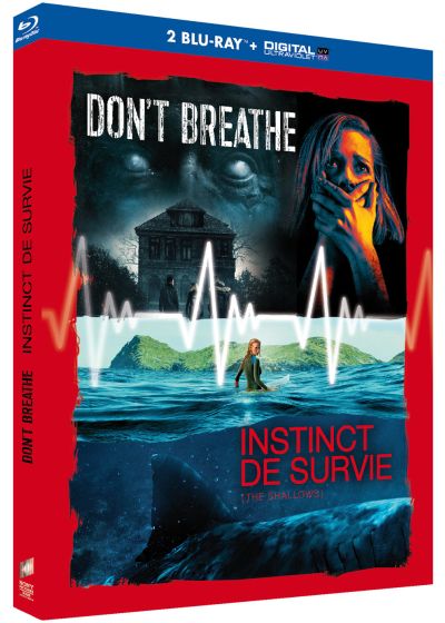 Don't Breathe + Instinct de survie (Blu-ray + Copie digitale) - Blu-ray