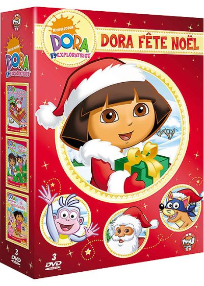 Dora l'exploratrice - Coffret - Dora fête Noël (Pack) - DVD