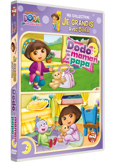 Dora l'exploratrice - Ma collection : Je grandis avec Dora - Dodo loin de maman et papa - DVD