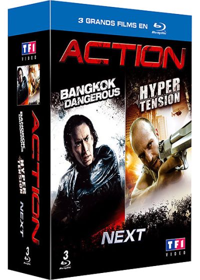 Action - Coffret : Bangkok Dangerous + Hyper tension + Next (Pack) - Blu-ray