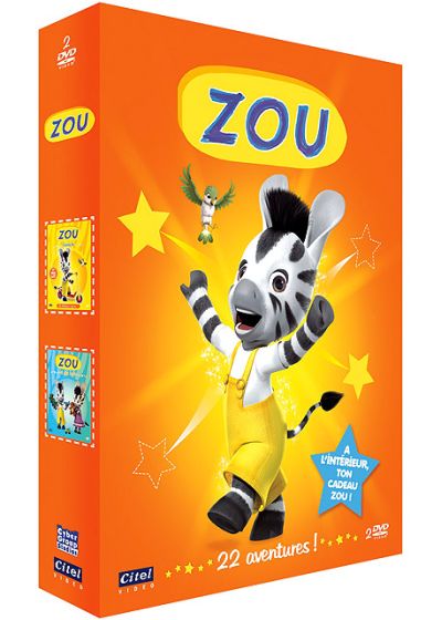 Zou - Vol. 1 : Zou s'amuse + Vol. 2 : Zou et ses amis (Pack) - DVD