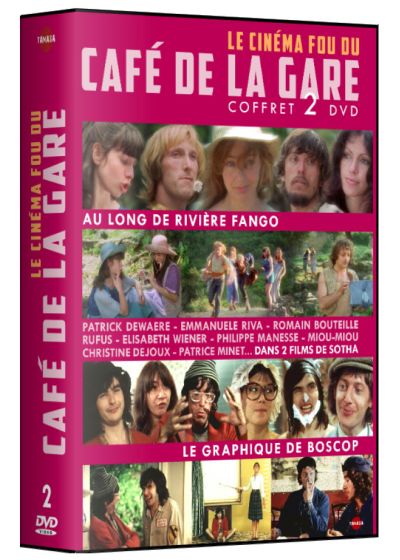 Cinéma fou du Café de la gare : Au long de rivière Fango + Le graphique de Boscop (Pack) - DVD