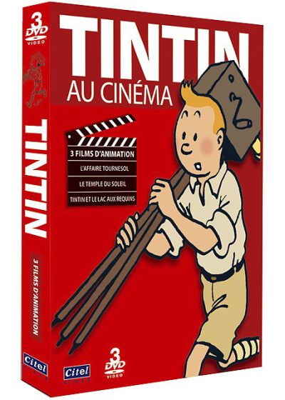 Tintin au cinéma - Coffret 3 DVD (Pack) - DVD