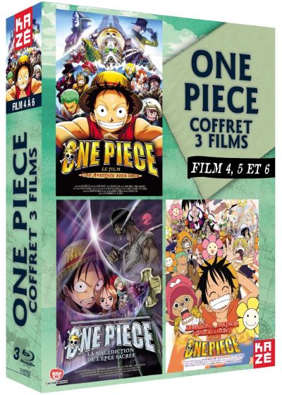 One Piece - Le Film 4, 5 et 6 - Blu-ray