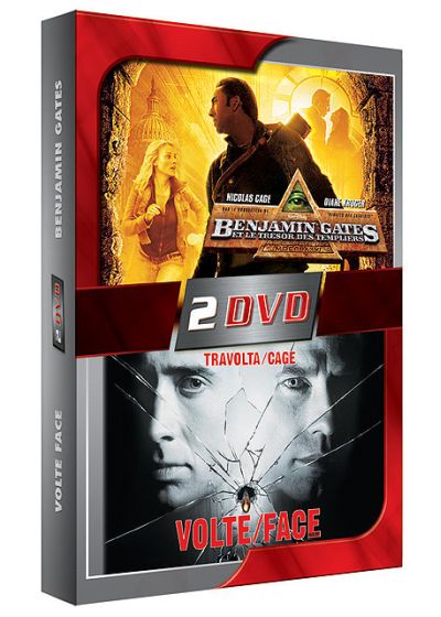 Benjamin Gates et le trésor des Templiers + Volte/Face - DVD