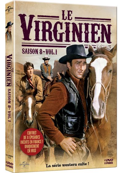 Le Virginien - Saison 8 - Volume 1 - DVD