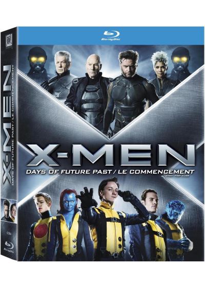 X-Men - La Prélogie : X-Men : Days of Future Past + X-Men : Le commencement - Blu-ray