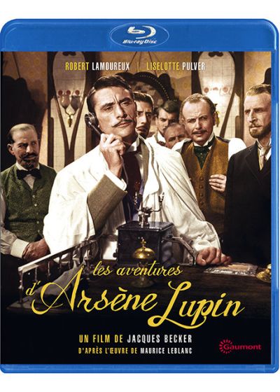 Les Aventures d'Arsène Lupin - Blu-ray